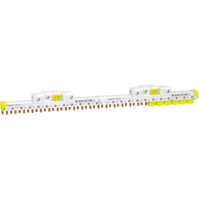 A9 Comb busbar with connectors 3PN 24MOD
