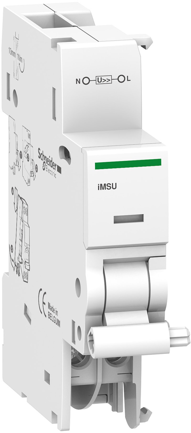 Schneider Electric Overvoltage release, ACTI9 iMSU, 230VAC A9A26500
