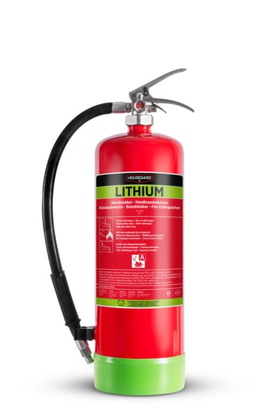 Housegard AVD Lithium Battery Fire Extinguisher 6 L