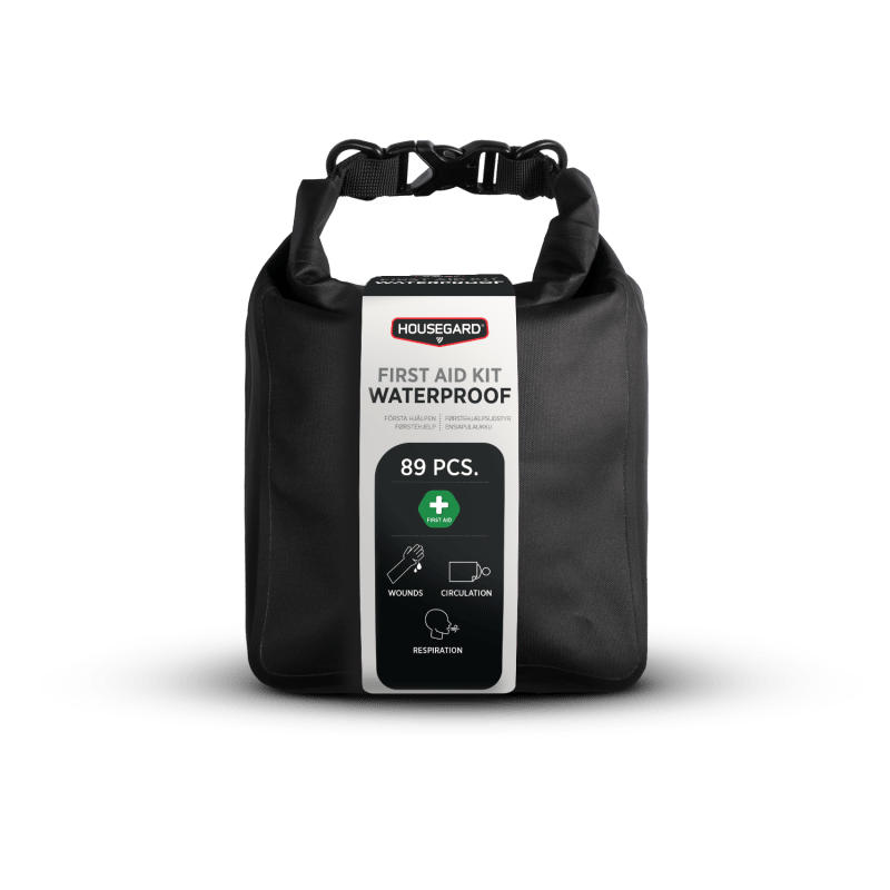 Housegard 611014 Waterproof First-Aid Kit, Portable Case