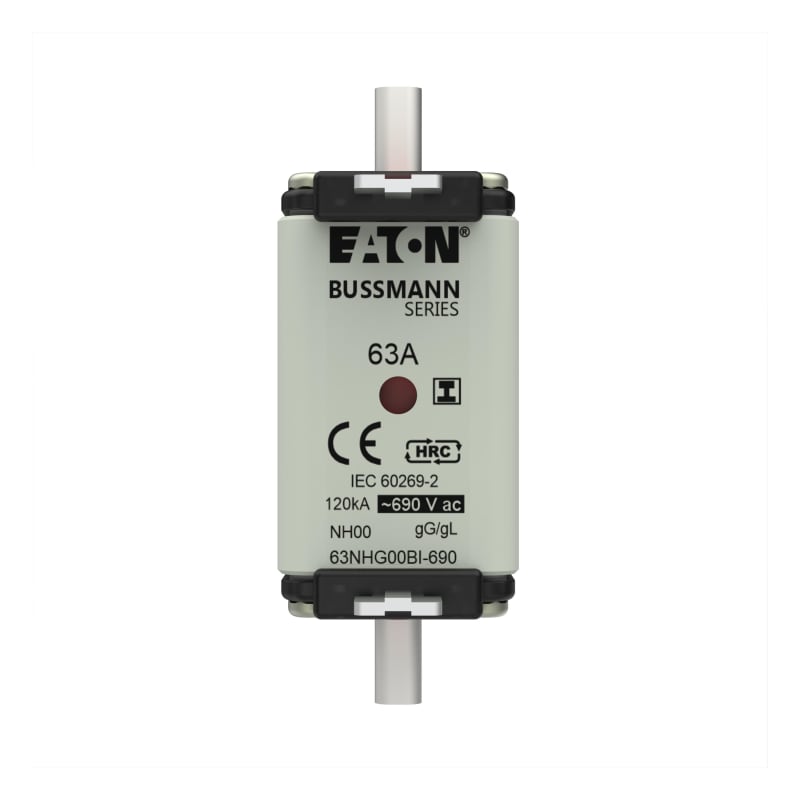 Eaton 63NHG00BI-690 NH00 Knife-Blade Fuse 63 A 690 V gG