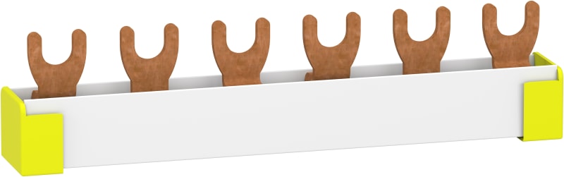 R9 COMB Busbar XB 3P 6 MOD 63A (R9XFH306)