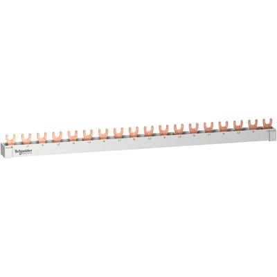 Schneider Electric RESI9 - comb busbar - 3L+N balanced - 18 mm pitch - 57 modules - 63 A R9XFH557