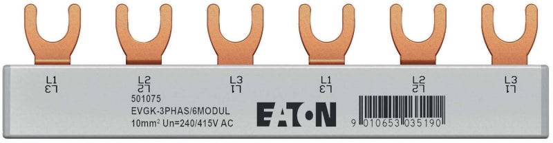 Busbar 3 6 mod 10 mm² (EP-501075)