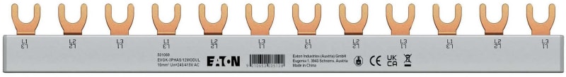 Busbar 3 12 mod 10 mm² (EP-501069)