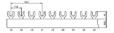 Busbar 9M 3P (ES30910)