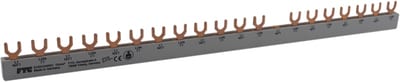 Busbar. 20M 2P 10mm²