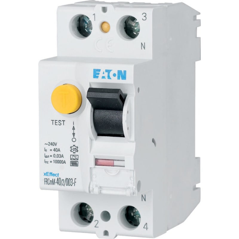 Residual current circuit breaker 40A 2P 30MA F (187367)