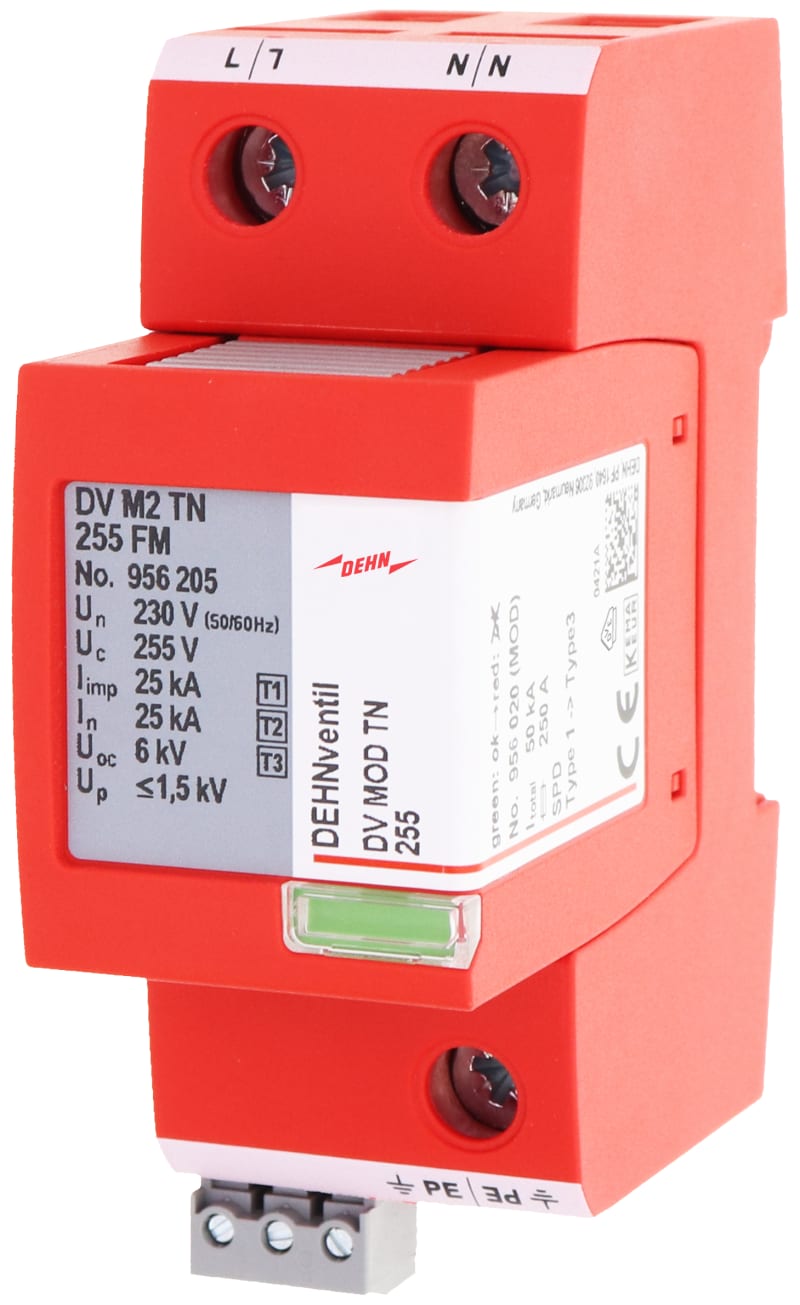 Surge protection device Type 1+2+3 for TN FM (956205)