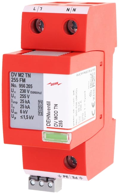 Surge protection device Type 1+2+3 for TN FM (956205)
