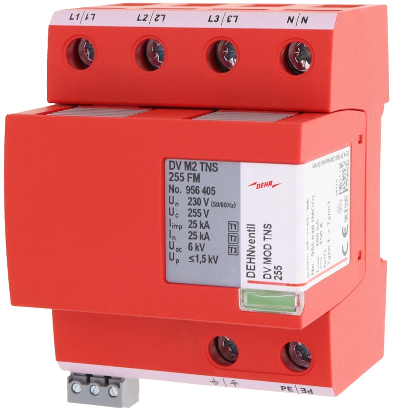 Surge protection device Type 1+2+3 for TNS FM (956405)