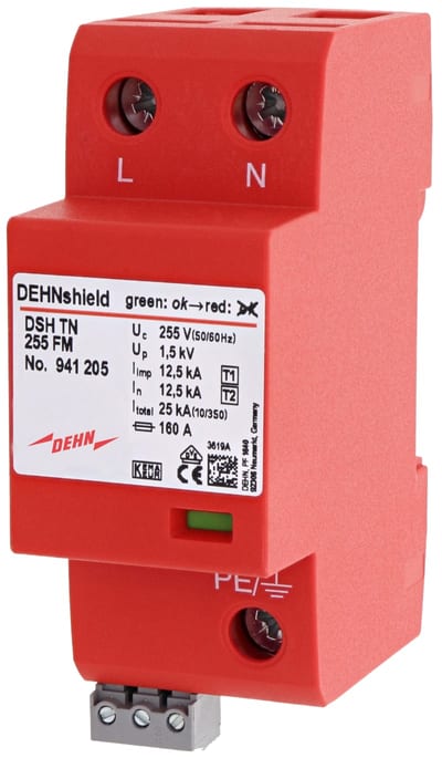 Surge protection device Type 1+2+3 for TN FM (941205)
