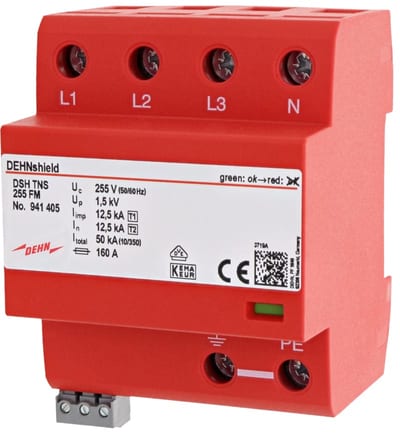 Surge protection device Type 1+2+3 for TNS FM (941405)