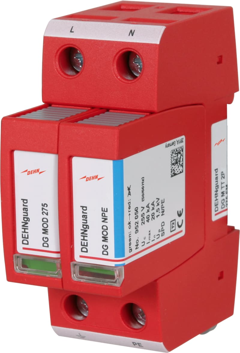 Surge protection device Type 2 1-Phase TT/TN (952115)