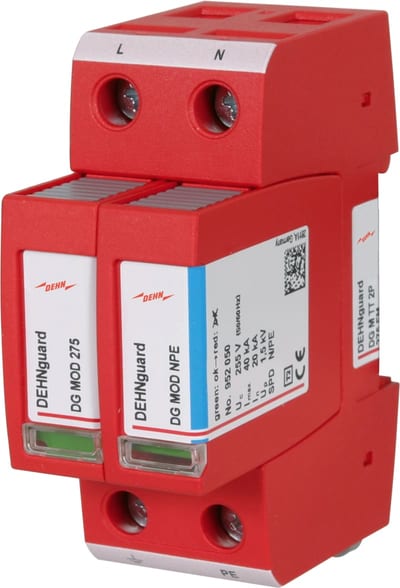 Surge protection device Type 2 1-Phase TT/TN (952115)