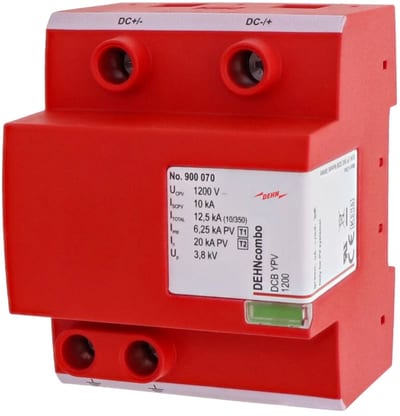 Surge protection device Type 1+2 1200V DC