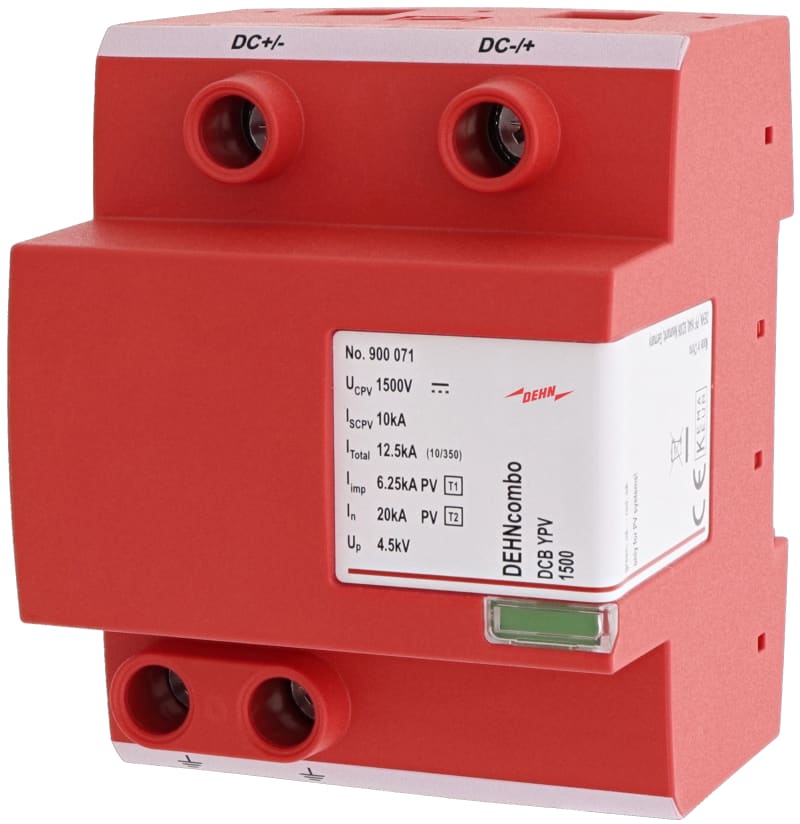 Surge protection device Type 1+2 1500V DC (900071)