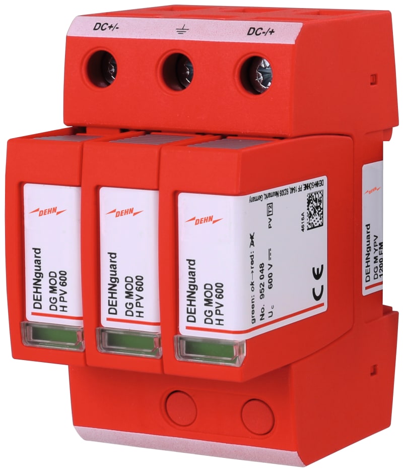 Surge protection device Type 2 1200V DC FM (952565)