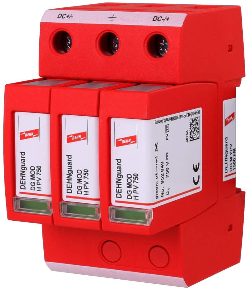 Surge protection device Type 2 1500V DC FM (952567)