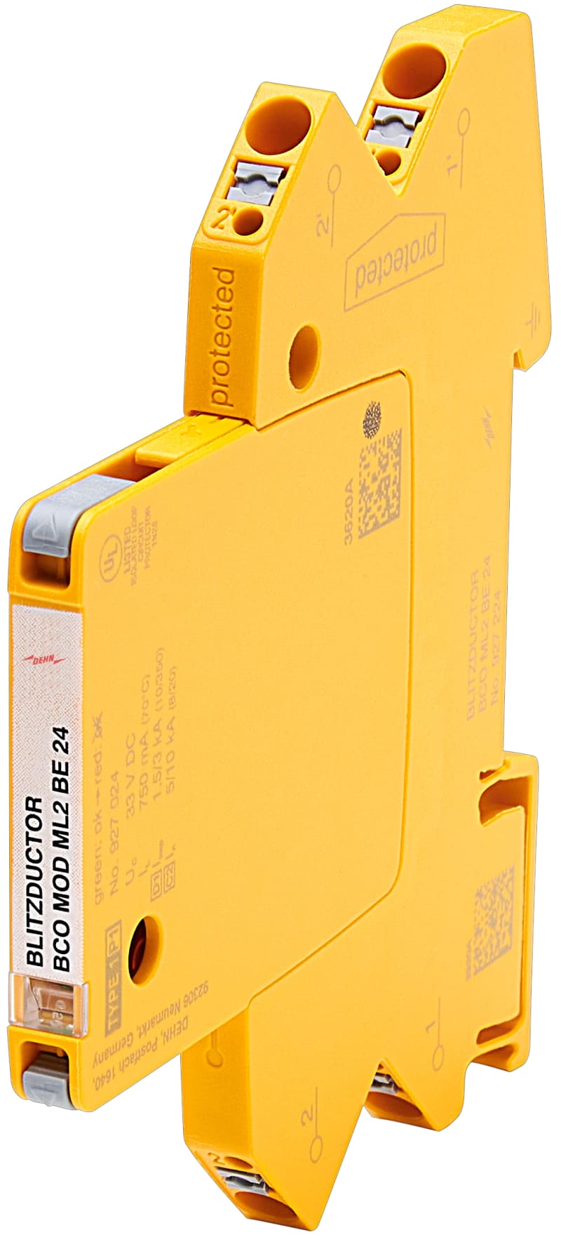 Signalprotection 24V pluggable (927224)