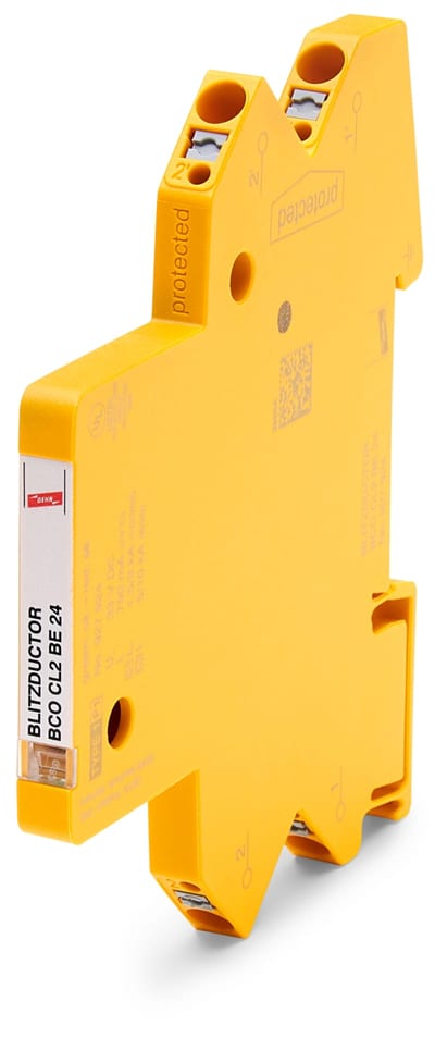 Signalprotection 24V 2-pole compact