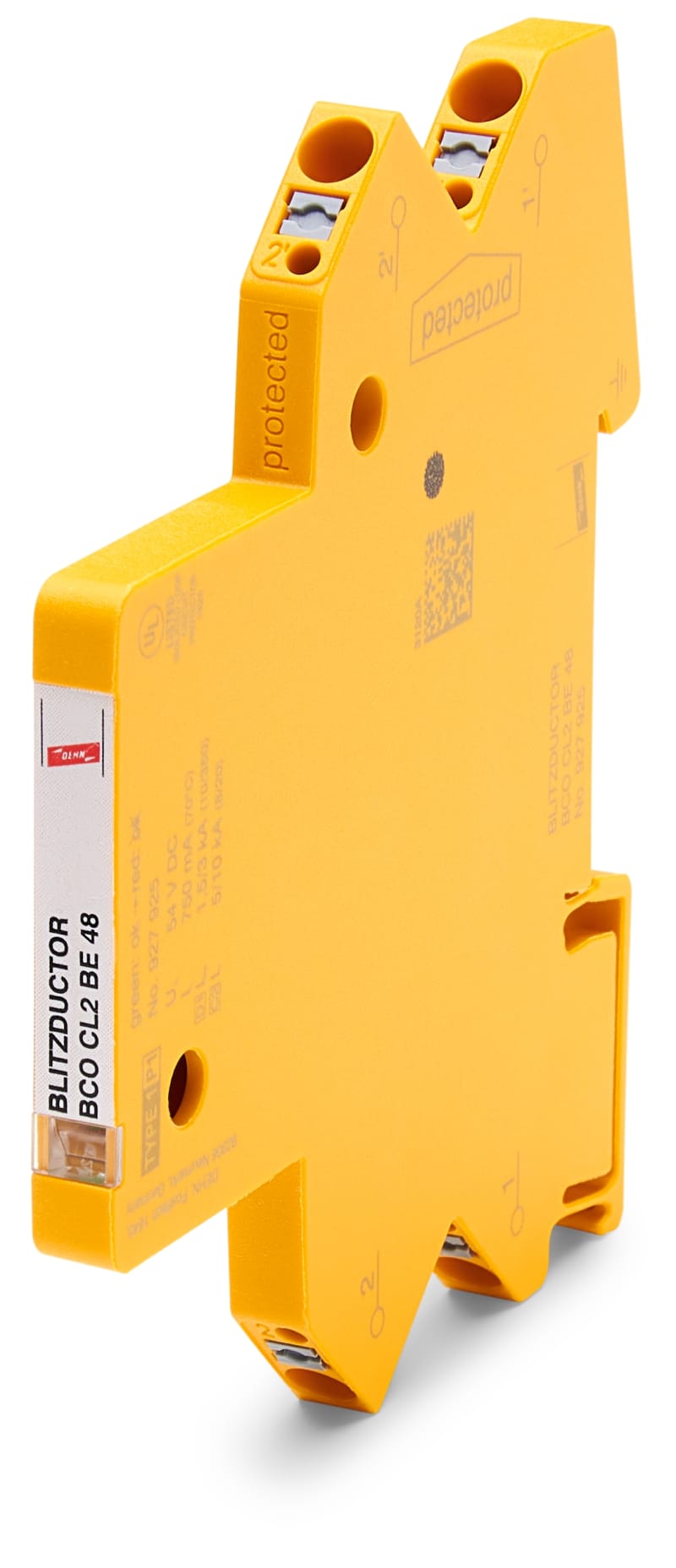 Signalprotection 48V 2-pole compact (927925)