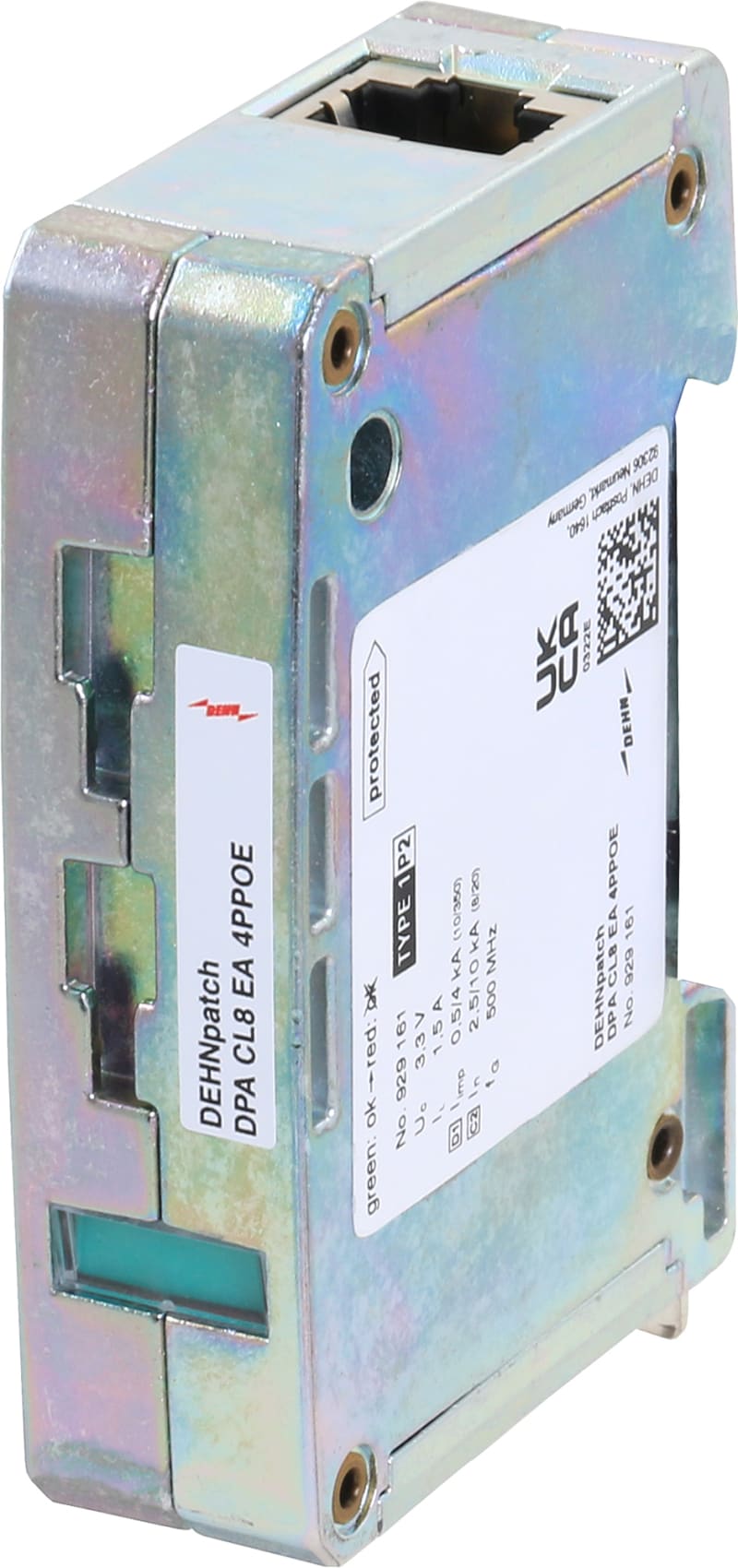 Surge protection device for Ethernet 500MHz (929161)
