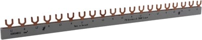 Busbar. 20M 4P L1-N-L2-N-L3 10mm²