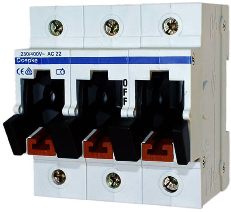 Tytan D0 II Fuse Switch-Disconnector 63 A, 3-Pole (09980103)