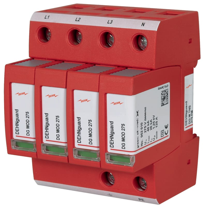 Surge protection device Type 2+3 for TN-S FM (952405)