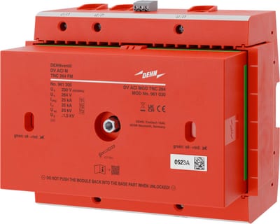 Surge protection device Type 1+2+3 for TNC ACI