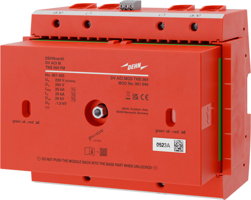Surge protection device Type 1+2+3 for TNS ACI (961405)