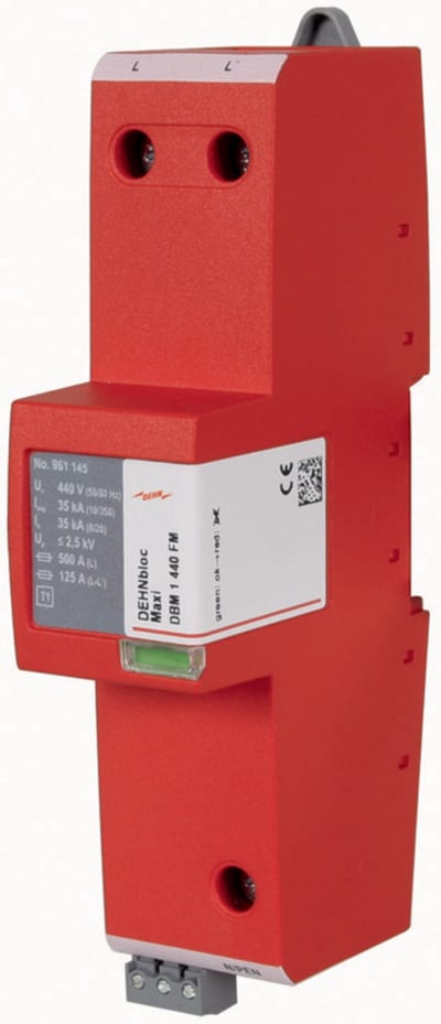 Surge protection device Type 1 for IT