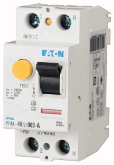 Residual current circuit breaker 25A 2P 300MAA