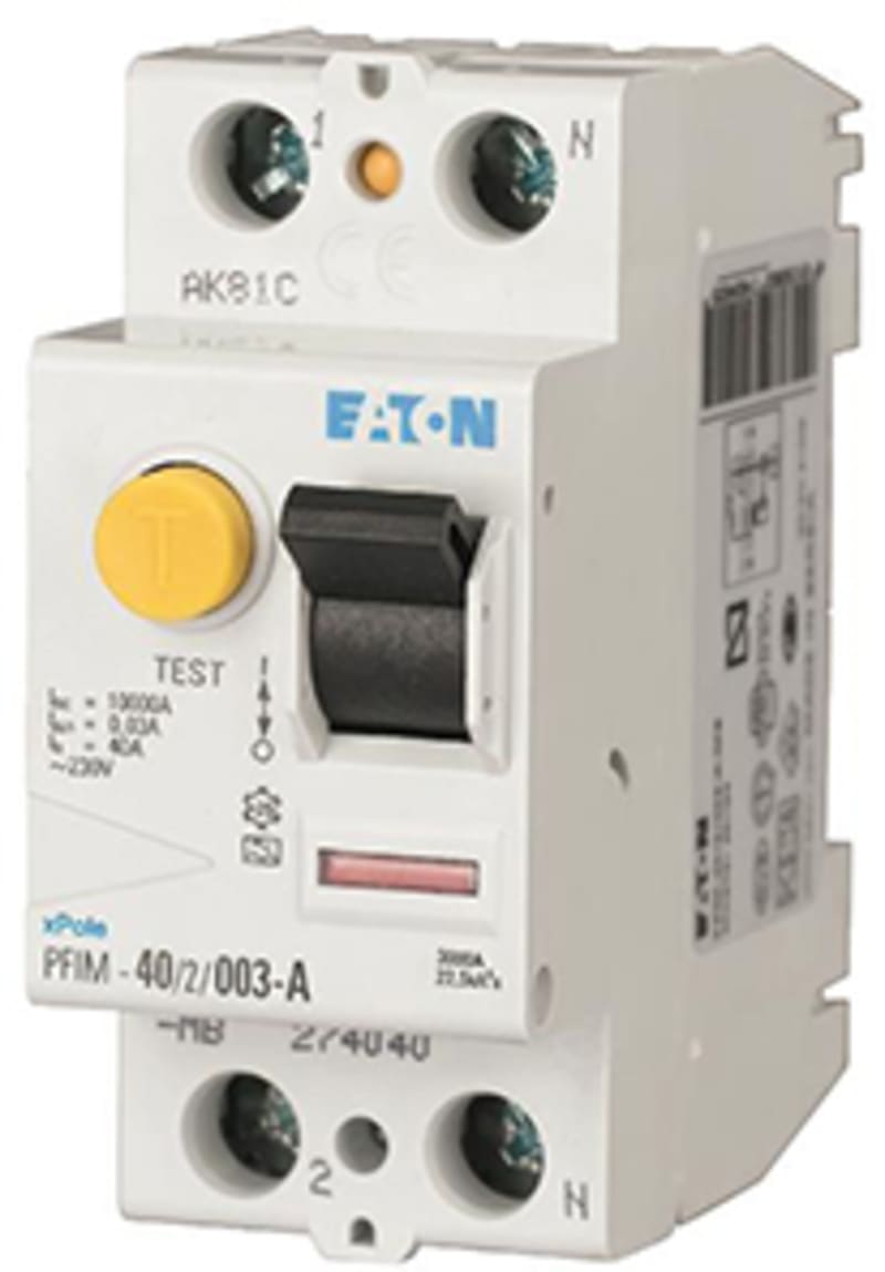 Residual current circuit breaker 40A 2P 100MAA (235428)