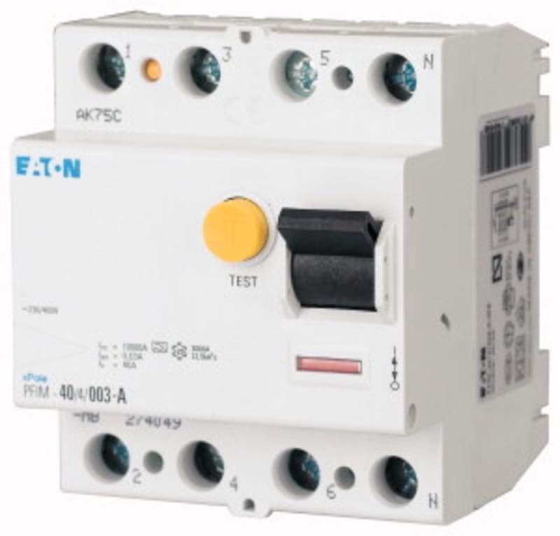 Residual current circuit breaker 25A 4P 30MAA (PFIM-25/4/003-A-MW)