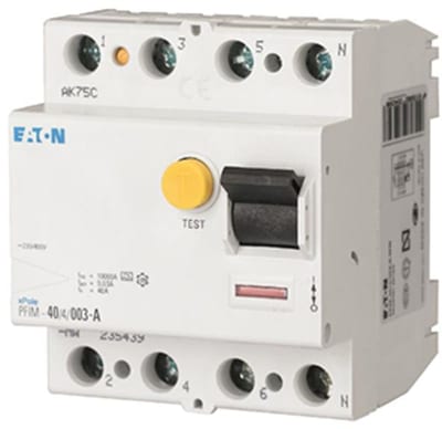 Residual current circuit breaker 40A 4P 100MAA