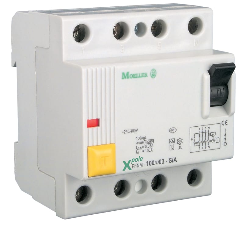 Residual current circuit breaker 100A 4P 30MAA (PFNM-100/4/003)