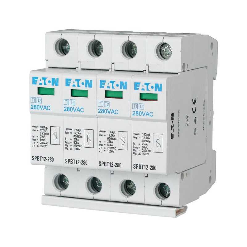 Surge Protection Device Class B/C (Type 1+2), 4-Pole (158331)