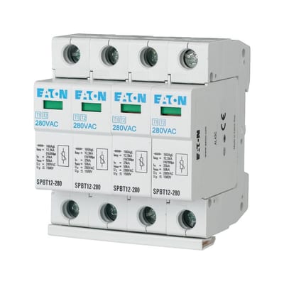 Surge Protection Device Class B/C (Type 1+2), 4-Pole