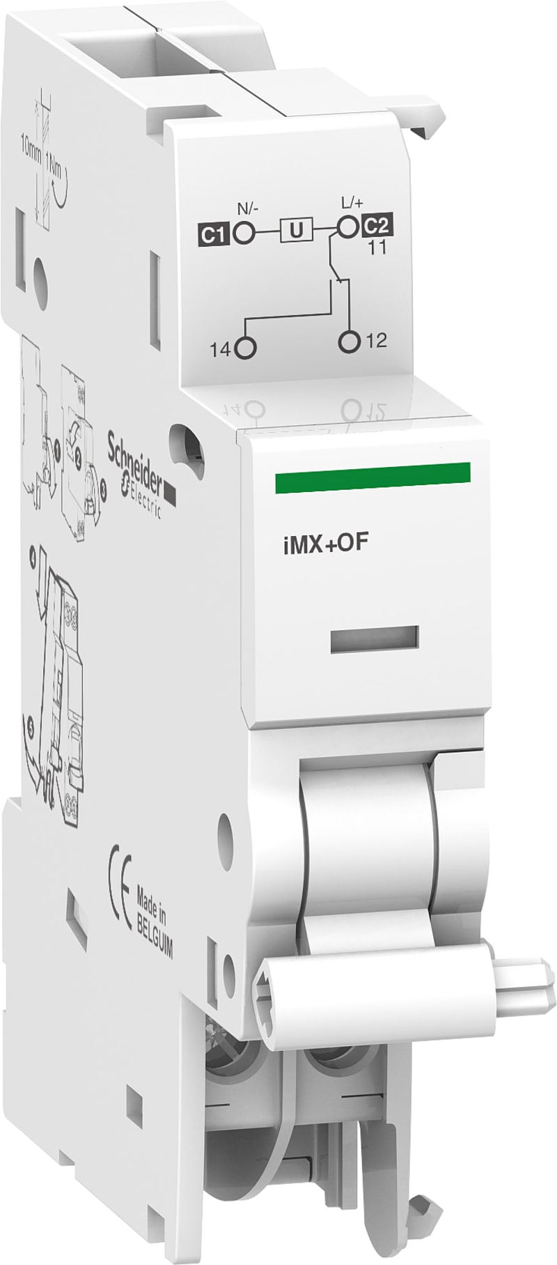 Schneider Electric undervoltage release, ACTI9, iMN, voltage release, 220...240 V AC A9A26960