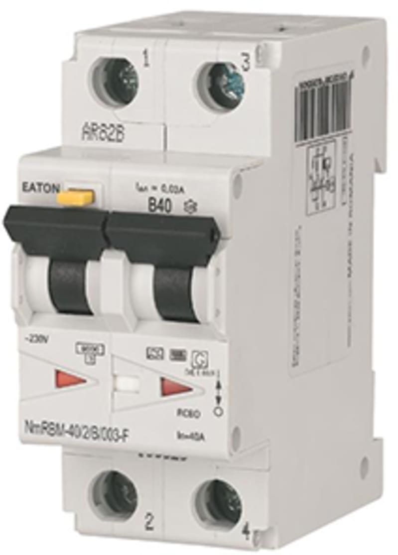 Residual current circuit breaker with overcurrent 40A B Type-F (MB-300129)