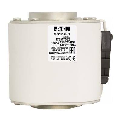 High-speed fuse 1800A 1250 VAC aR