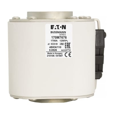 High-speed fuse 1700A 1250 V AC aR