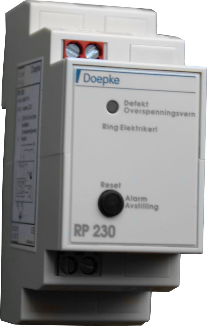 RP230 Varslingspanel OSP DIN. (46981110)