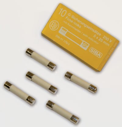 Fuse KER. 5X20 250V T 3,15A