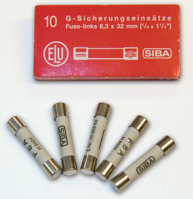 Fuse KER.6X32MM 500V T 2,5A (7006565.2,5)