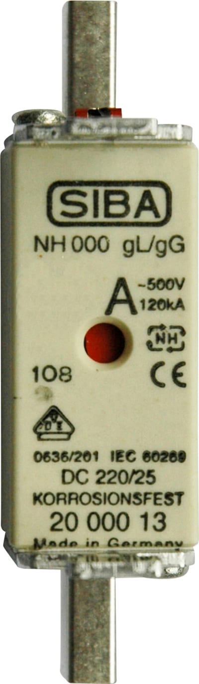 NH0-Fuse 10A 500V GL