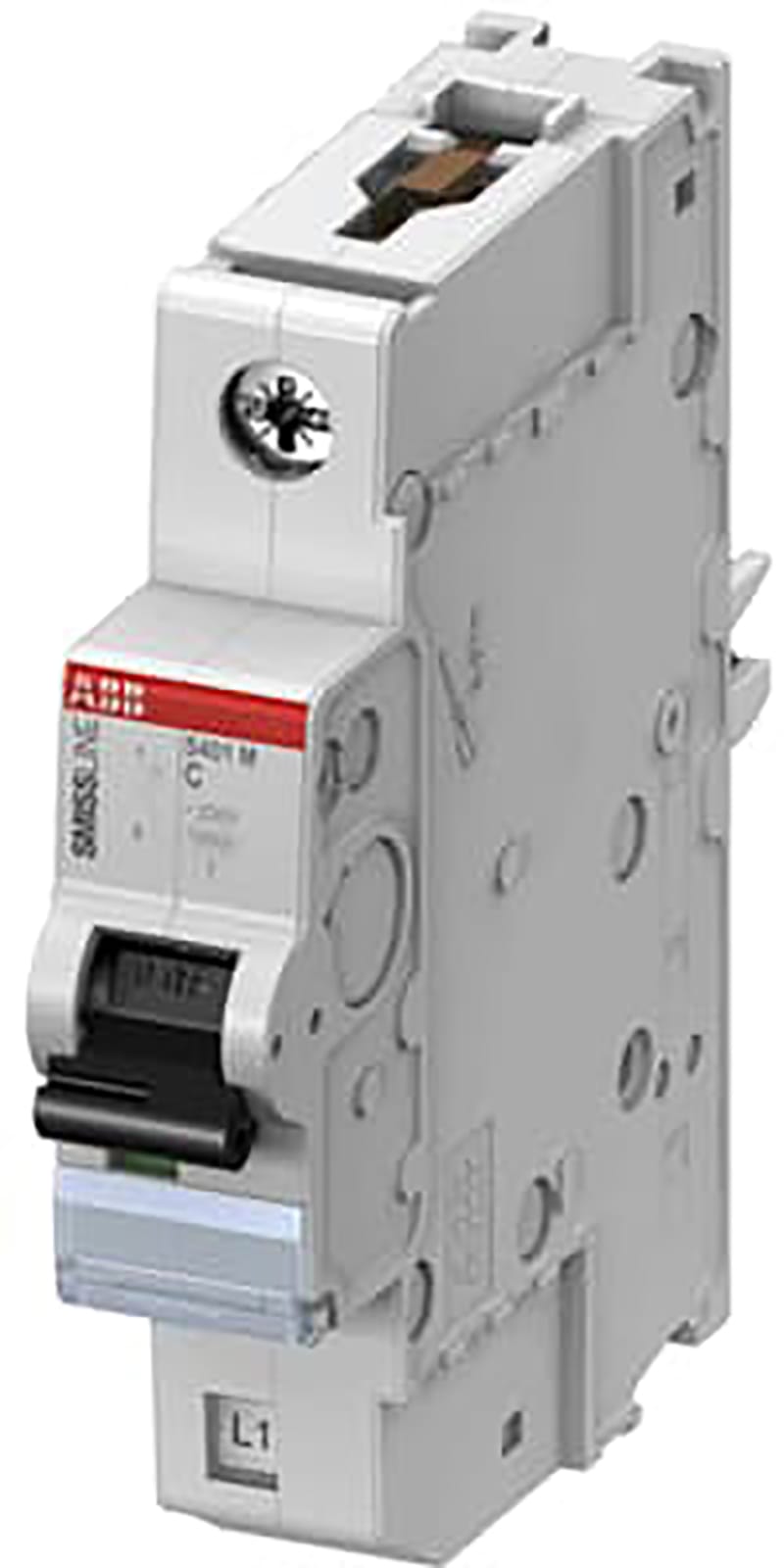 ABB S401M-C16 Miniature Circuit Breaker — 1P, Type C, 16 A, 10 kA
