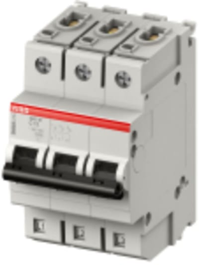 ABB S403-C3 Miniature Circuit Breaker — 3P, Type C, 3 A, 10 kA 2CCS573001R0034